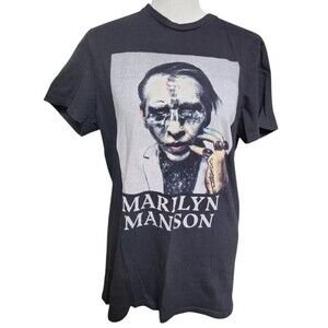 Marilyn Manson T-shirt Size Small Black Industrial Metal Band